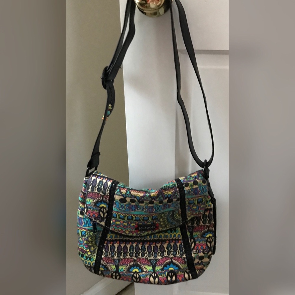 Bright Colorful Sakroots Crossbody Purse - SO Cute